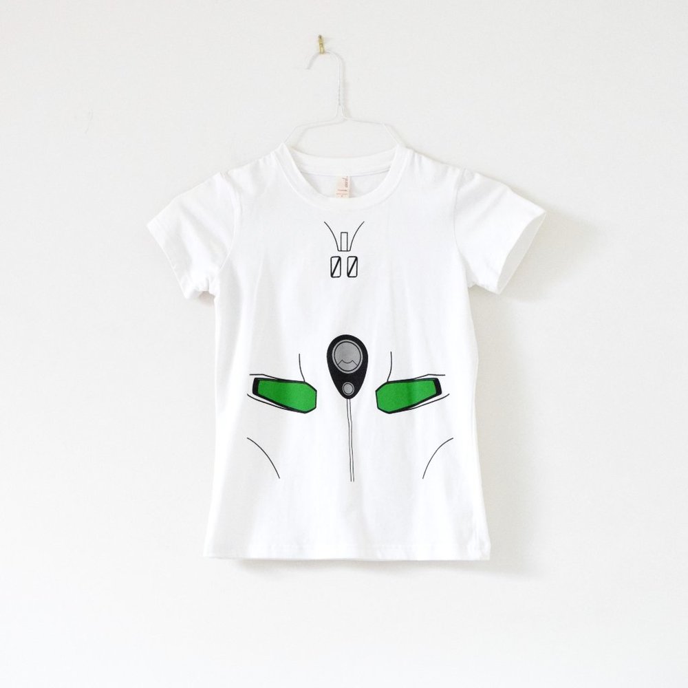 Neon Genesis Evangelion Rei Ayanami Plugsuit Graphic T-shirt | Size S